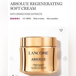 Lancome-ABSOLUE REGENERATING SOFT CREAM